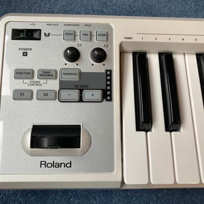 Roland A-49 MIDI Keyboard Controller 2014 - 2021 White image 2