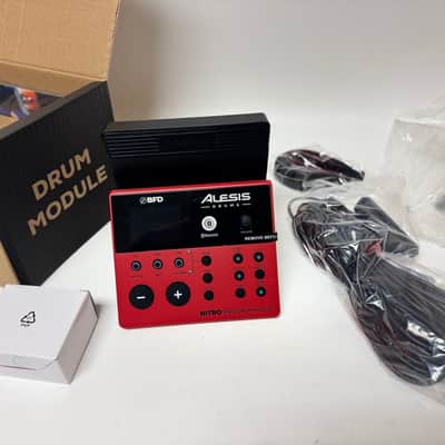 Alesis Nitro PRO Drum Module BFD Brain with Cables OPEN BOX image 4