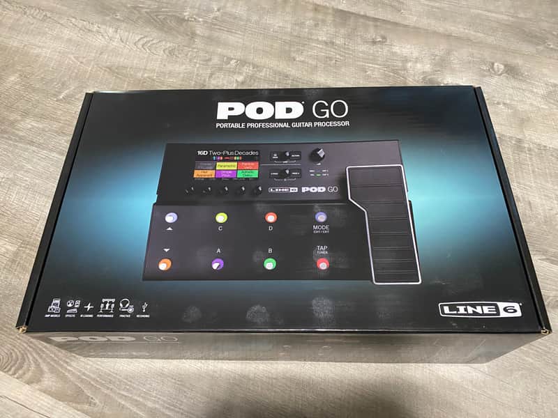 Line 6 POD GO Guitar Amp, Cabinet, and Effects Modeler w/ HX Effects and IR Loading image 1