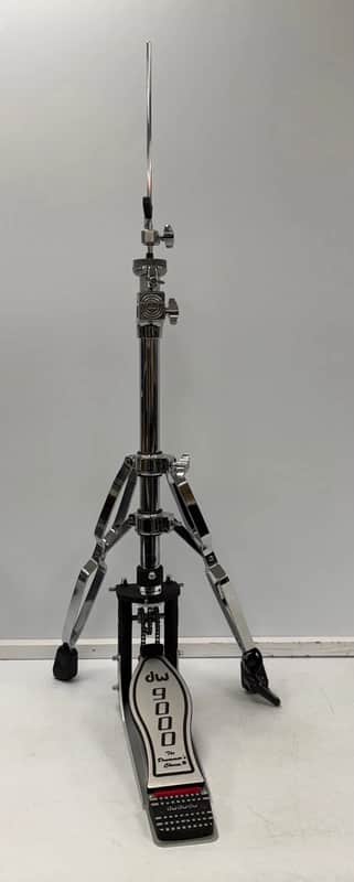 DW DWCP9500D 9000 Series Double-Braced 3 Leg Hi-Hat Stand 2010s - Chrome image 1