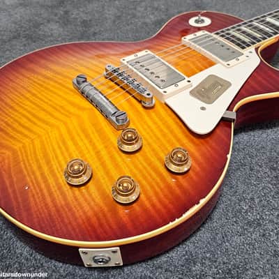 Gibson Custom Shop Collector's Choice #9 "Believer Burst" 59 Les Paul Standard Reissue Aged R9 LPR9 1959 MONSTER TOP! - Vic DaPra - CC#9 image 21