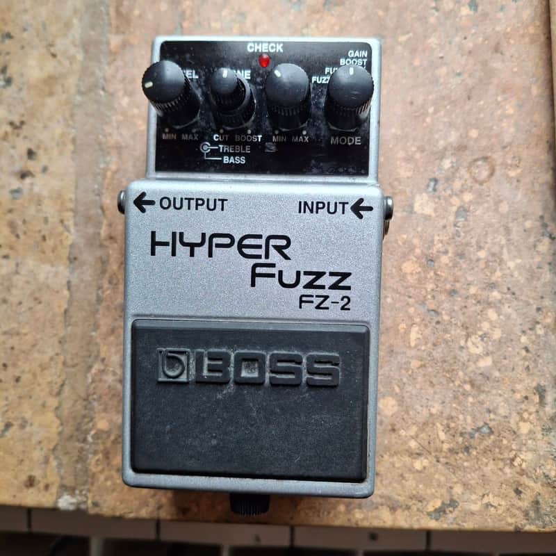 Boss FZ-2 Hyper Fuzz (Silver Label) 1993 - 1997 - Silver image 1