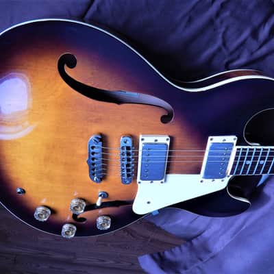 1982 Aria Pro II TA 60 Titan Artist semi-hollow vintage guitar Japan image 3
