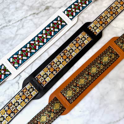 "Tom's Vintage Straps" Leather Shoulder Pad image 1