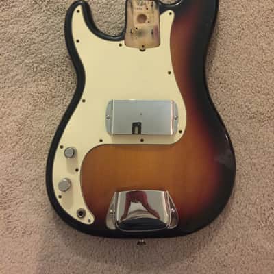 Price Drop! American Fender Precision bass body with EMG GZR pickups image 1