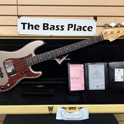 Fender Custom Shop 59 P Bass Special - New Old Stock - Shoreline Gold - 9.6 lbs - Serial # R148614 image 1