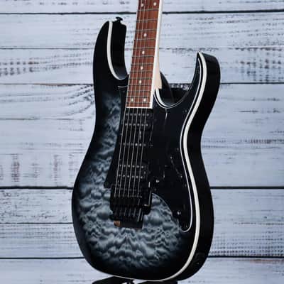 *DEMO* Ibanez RG450QMBTGB RG Standard Electric Guitar | Transparent Gray Burst image 4