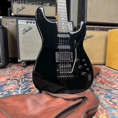 1986 Charvel Model 4 Super Strat by Jackson/Charvel - Black image 1