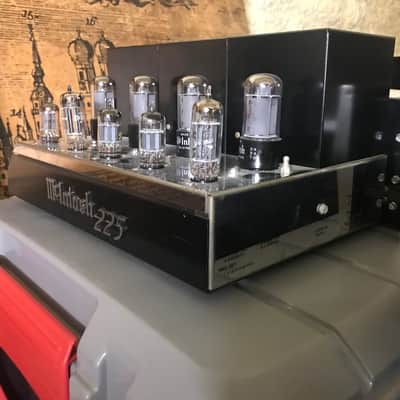 McIntosh MC225 25-Watt Stereo Tube Power Amplifier 1961 - 1967 - Black image 2