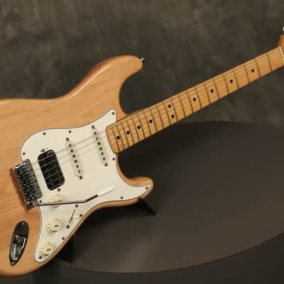 1974 Fender Stratocaster HSS Natural Refinish w/ Dimarzio humbucker image 12