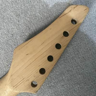 Maple Wood Guitar Neck, 22 Frets Rosewood Fingerboard image 7
