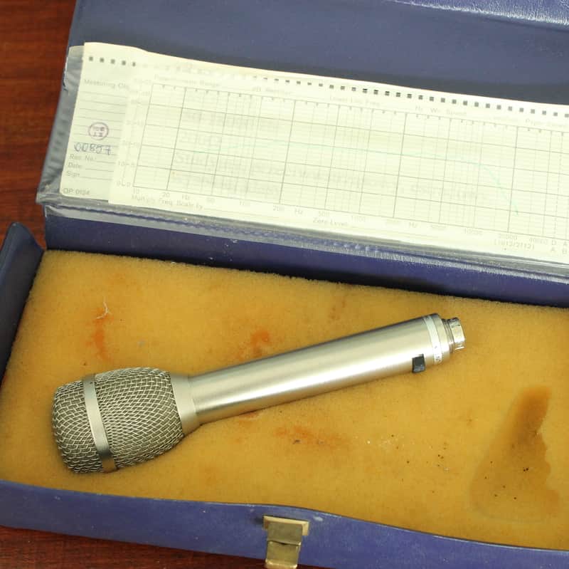 Vintage Unitra MDU-29 80s cardioid studio grade microphone incl box image 1