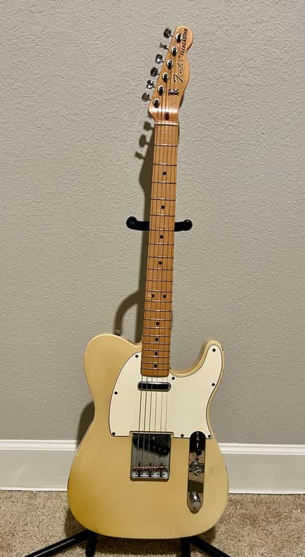 Fender / MJT Telecaster (Vintage blonde/white)