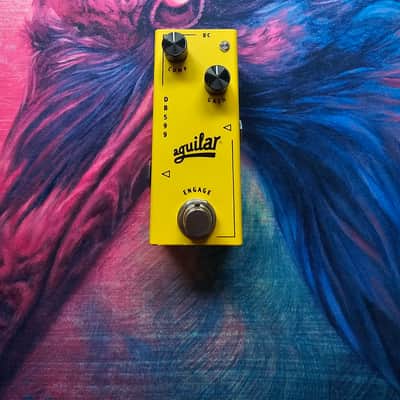 Aguilar DB 599 Bass Compressor 2021 - Present - Yellow/ temple plate image 2