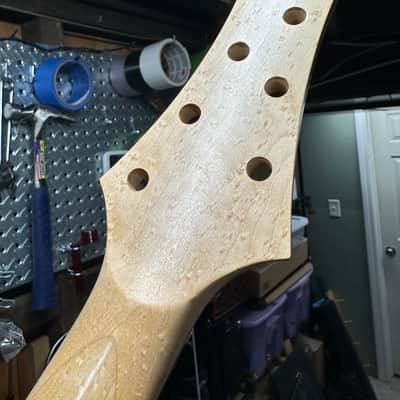 Warmoth Meadowhawk (Fits Stratocaster) Neck - Birdseye Maple + Rosewood, Stainless Jumbo frets, 25.5" Scale, 42mm Nut image 23