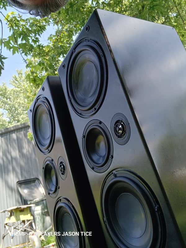 NHT M6 SPEAKERS PAIR NEW WOOFERS AWESOME QUALITY AND MIDRANGE image 1