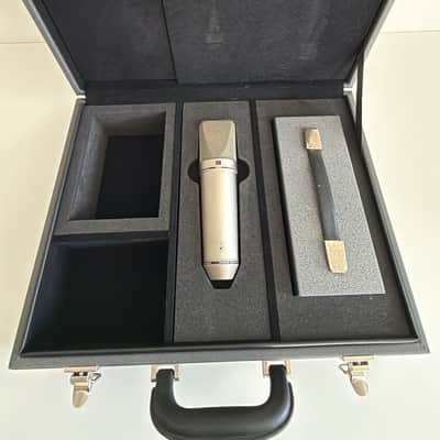 Neumann U 67 Set Large Diaphragm Multipattern Tube Condenser Microphone Reissue 2018 - Present - Nickel image 2