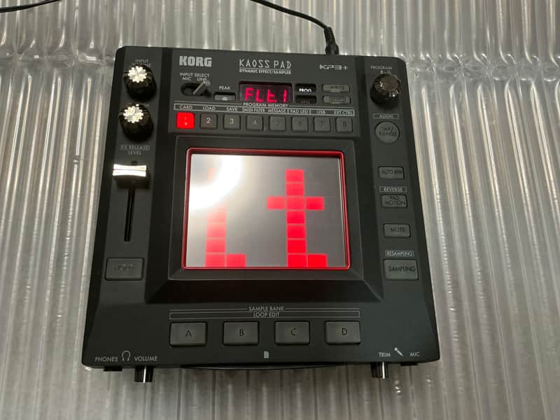 Korg KP3+ Kaoss Pad 3 + Dynamic Effects Unit/Sampler 2010s - Black image 1