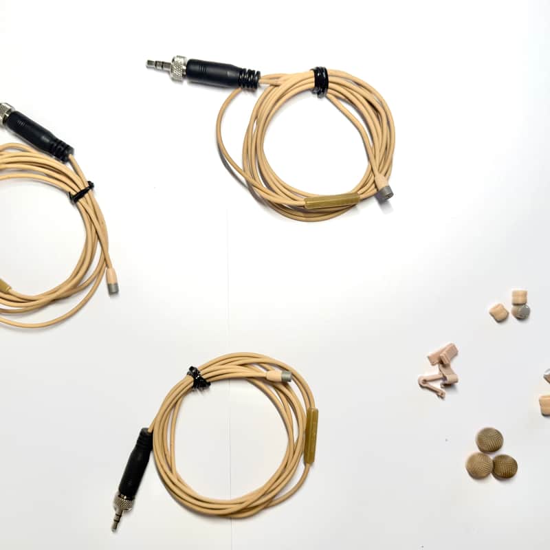 2010s Sennheiser MKE 2-EW-3 Gold Lavalier Gold