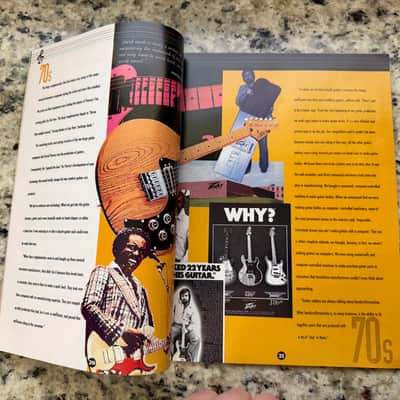 Peavey 30th Anniversary Monitor Magazine Steve Cropper Tubefx Raptor 1995 Delta blues classic 30 5150 reactor image 5