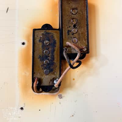 1966 Fender Precision Bass Olympic White image 19