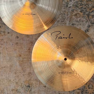 PAISTE SIGNATURE Precision Heavy Hihats 14” 950 1370 g CLEAN LOOK CLEAN TONE! image 4