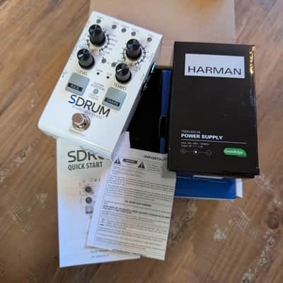 DigiTech SDRUM Guitar Effect Pedal MINT With Original Packaging White image 1