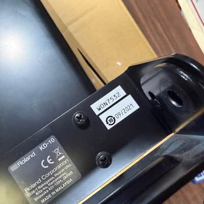 Roland KD-10 V-Kick V-Drum Trigger Pad Bass Drum - W0N7532 image 4