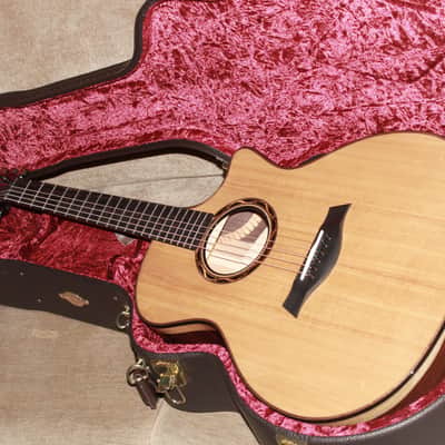 Taylor Custom GA NAMM #B5039 Royal Katalox Ebony / Torrified Spruce Guitar image 25