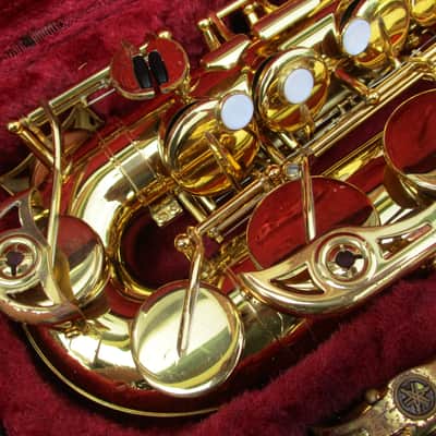 Yamaha YAS-34II Allegro Alto Saxophone - brass image 3
