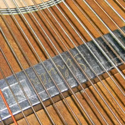 vintage Framus 7/18 Alpenland Aerial Resonance ZITHER  citera Germany 1960s + Schaller pickup + case image 7