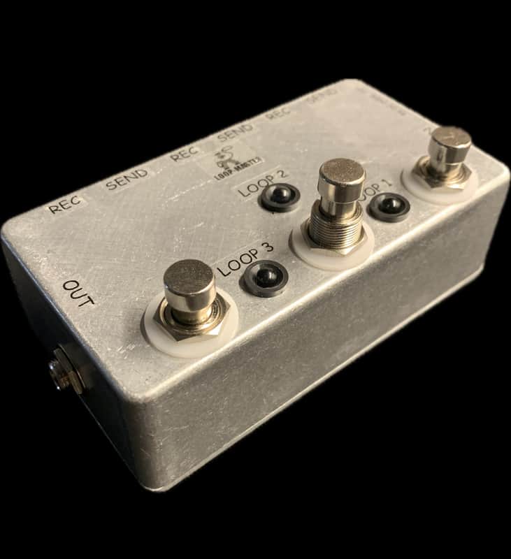 Loop-Master Pedals 3 Loop True Bypass Looper Loop Pedal Switcher (Small Box Version) IN STOCK! image 1