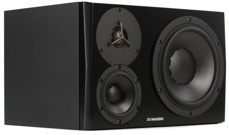 Dynaudio LYD 48 3-way Powered Studio Monitor (Left Side) - Black image 1