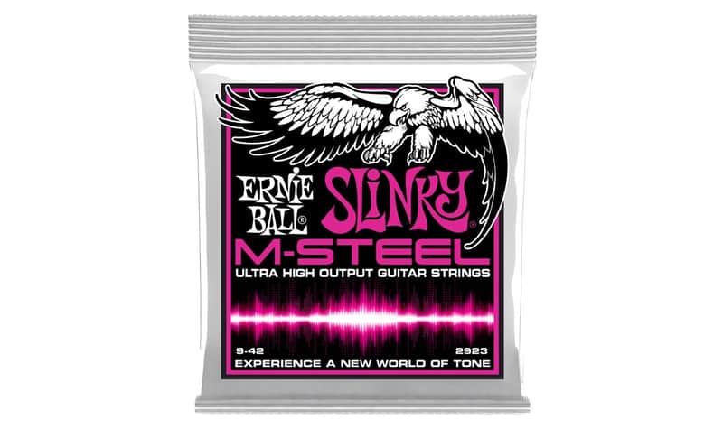 Super Slinky M-Steel Electric Guitar Strings 9-42 Gauge Maraging-Stl Hex-Core Super Cobalt Alloy Wound Set Ultra High-OP/Fatigue-Resistant image 1