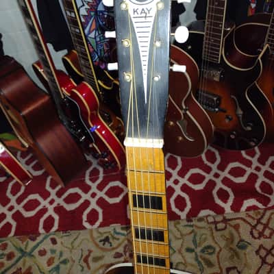 Kay N-5 3/4 Sized Acoustic Guitar Great Slide Tone! image 2