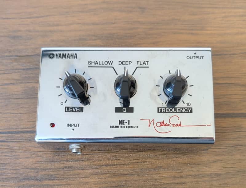 Yamaha NE-1 Parametric Equaliser Nathan East Bass EQ image 1
