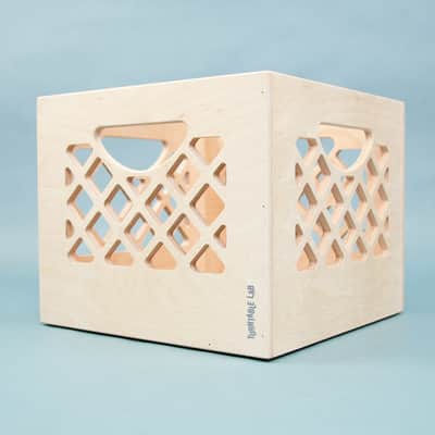 Turntable Lab: Classic Wooden Record Storage Crate image 3