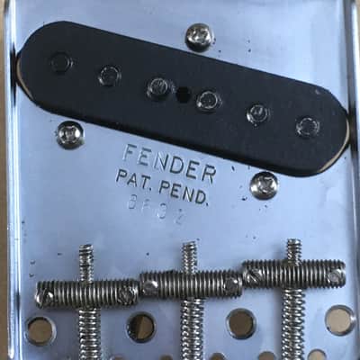 Vintage 1959 Reissue Fender Pat Pen Stamped Tele USA Bridge Plate Patina Aged Relic Telecaster + Saddles Pickup image 6