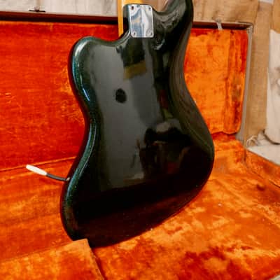 Fender Jazzmaster 1962 - Green Sparkle - Refin image 9