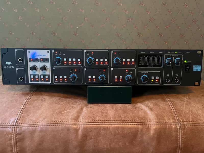 Focusrite Liquid Saffire 56 Firewire Audio Interface 2010s - Black image 1