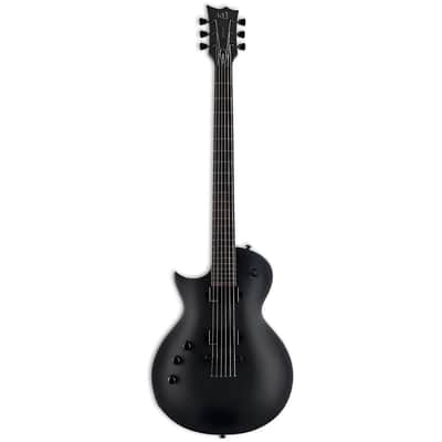 ESP LTD EC-1000 Baritone LH B Charcoal Metallic Satin CHMS Left Handed Electric Guitar B-Stock EC1000 - Korea image 1