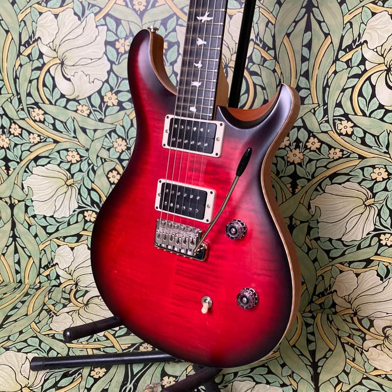 Paul Reed Smith CE-24 Satin Nitro Scarlet Sunburst 2017 image 1