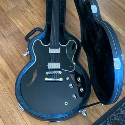 FGN MSA-HP Masterfield HH Semi-Hollow Body Black image 2
