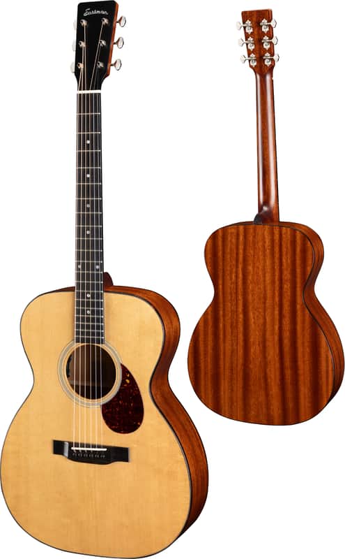 Eastman E1OM-DLX Acoustic Electric Guitar image 1