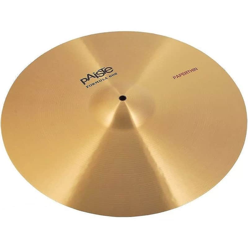 Paiste 16" Formula 602 Classic Paperthin Crash Cymbal image 1
