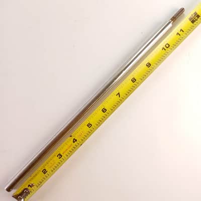 3/16 Threaded 3/8x12" Straight Cymbal Arm Rod Chrome Stand Part image 1