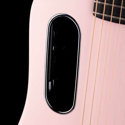 Pre Owned Lava Me 2 Pink Acoustic Electric Guitar With OSSC image 5