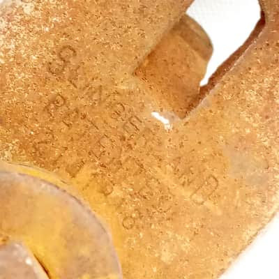*Slingerland Clamp-On Ratchet Tom Mount Bass Drum Wood-Hoop Radio King 40s #1285 image 5