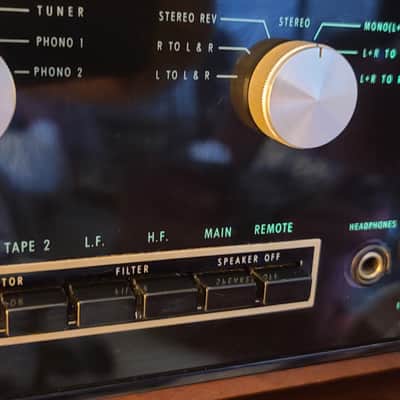 McIntosh C26 Solid State Stereo Preamplifier 1974 Black/Walnut image 4