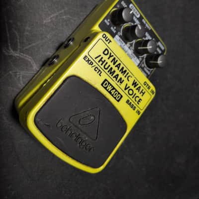 Behringer DW400 Dynamic Wah/Human Voice 2010s - Yellow image 2